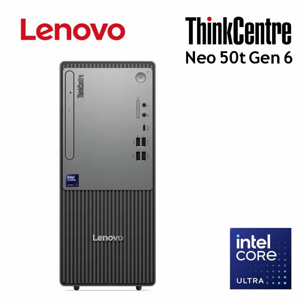 圖片 Lenovo ThinkCentre Neo 50t Gen 6(U5-225/16G/512G SSD/W11P)商務桌上型電腦