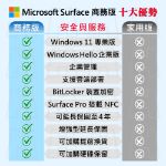 圖片 【鍵盤手寫筆組合】Surface Pro 11th XP/16G/256G/W11P 商務版